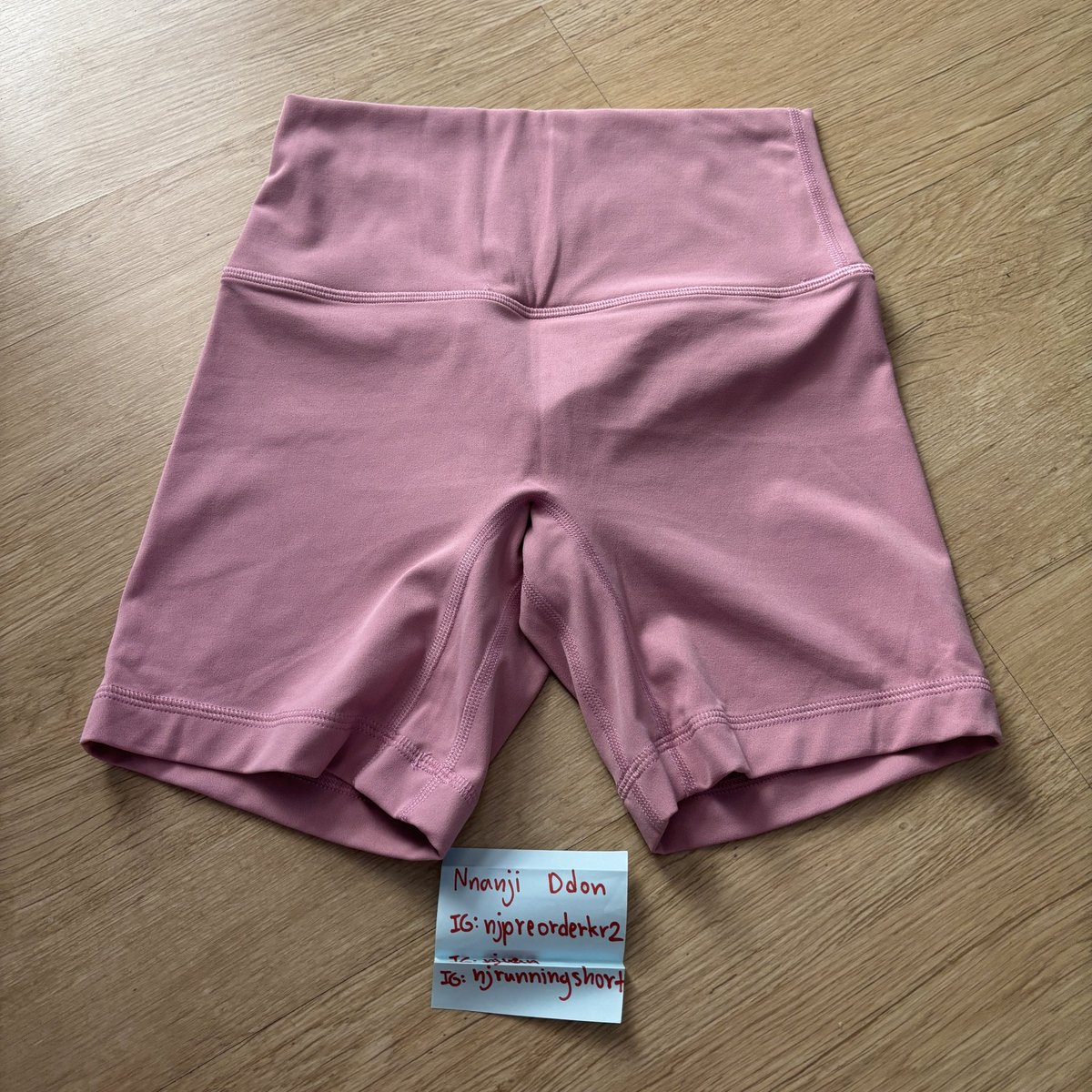 bunnieze's tweet photo. Lululemon💯 Align High-Rise Short 6”
size 4 เอว 24-27” สพ34-37“ 

800.- #ส่งต่อlululemon https://t.co/885OE4aF0D