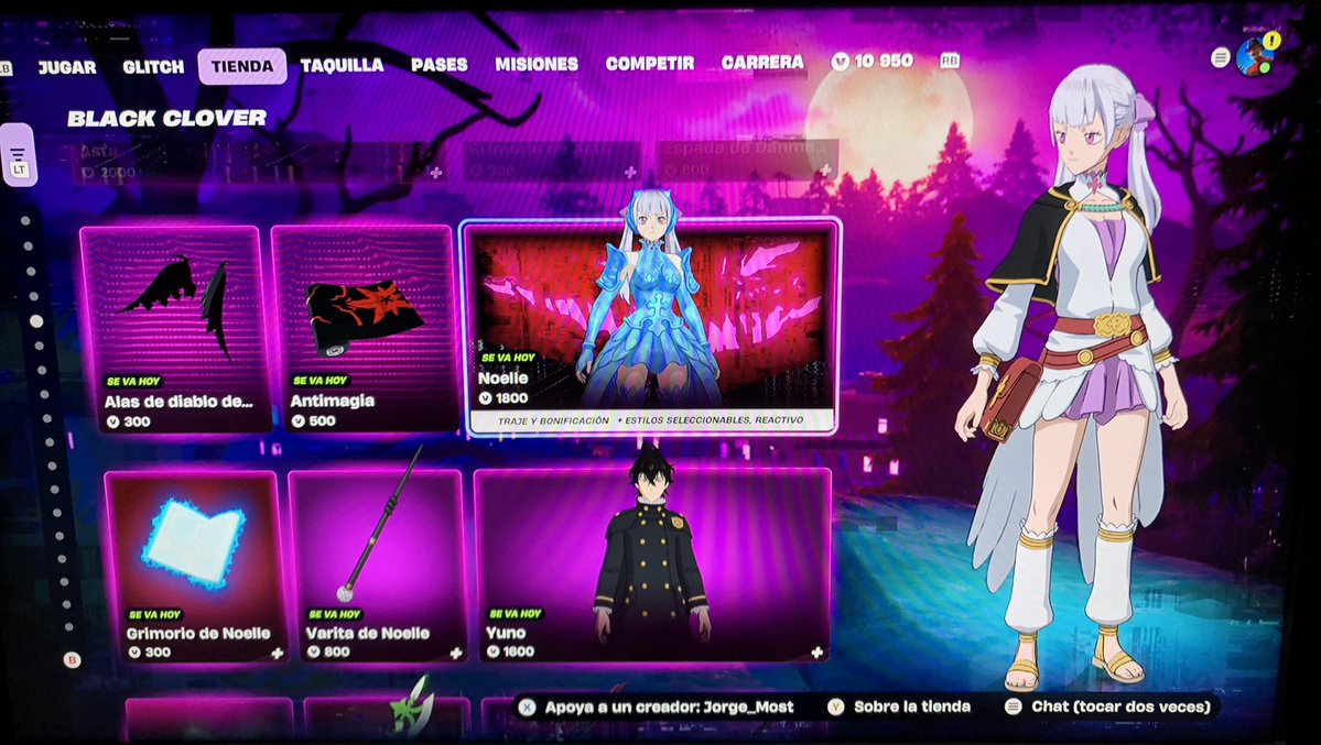 johcell's tweet photo. @Jorge_Most Comprando la skin de Noelle con tu código Jorge. Como siempre apoyando al mejor. Salúdame… https://t.co/CgfCJPCJks