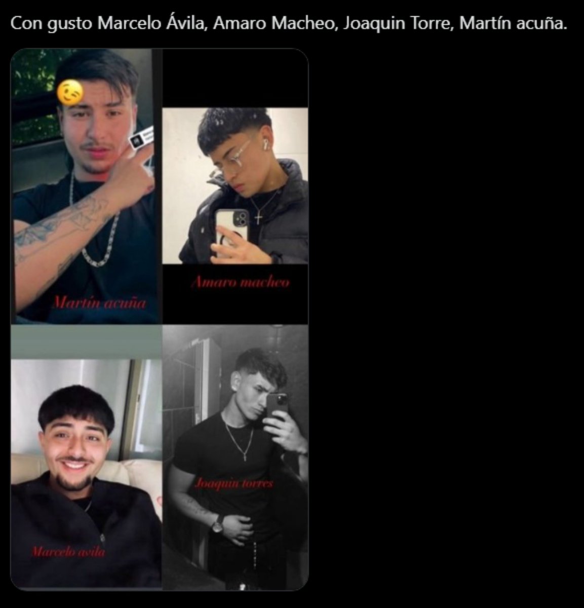 deboraweka's tweet photo. Pero publiquen la identidad de los  violines https://t.co/n7VsL0mzue