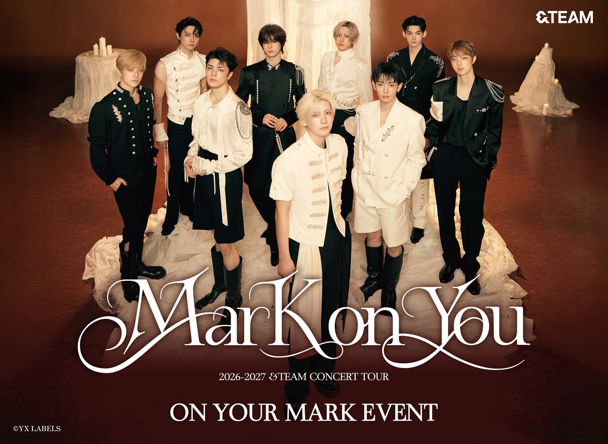 TokyoGT_2020's tweet photo. 「2026-2027 &amp;TEAM CONCERT TOUR 'Mark on You' ＜on your mark event＞」が有明ガーデンで開催！

期間:10/13(火)～10/16(金)
&amp;TEAMを身近に感じられるスペシャルスポットが2Fに誕生！
対象店舗で2,000円(税込)のご利用ごとにステッカーを1枚プレゼント🎁※無くなり次第終了

https://t.co/KGLZlQuj6l https://t.co/ABd8WtW1QG