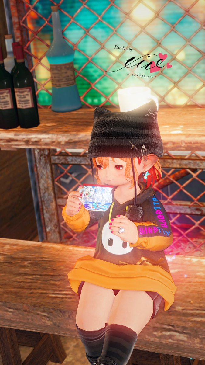 Yuzu_14choco's tweet photo. おはようございますっ🌃 𖠚 ˒˒

#FF14 #studio_halsolo #Laha_Logo https://t.co/opGWZuDGq9