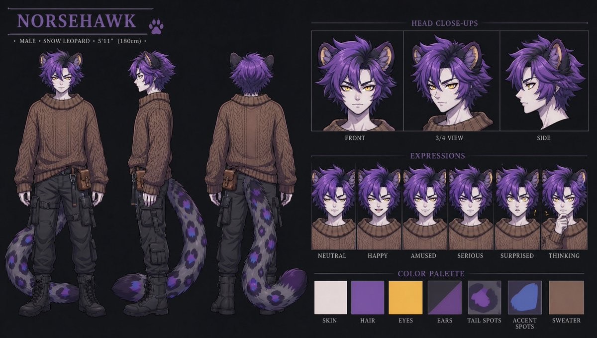 MrNorseHawk's tweet photo. @solak42_AI one Norsehawk coming up, in primary form and furry form https://t.co/vklPWxedBt