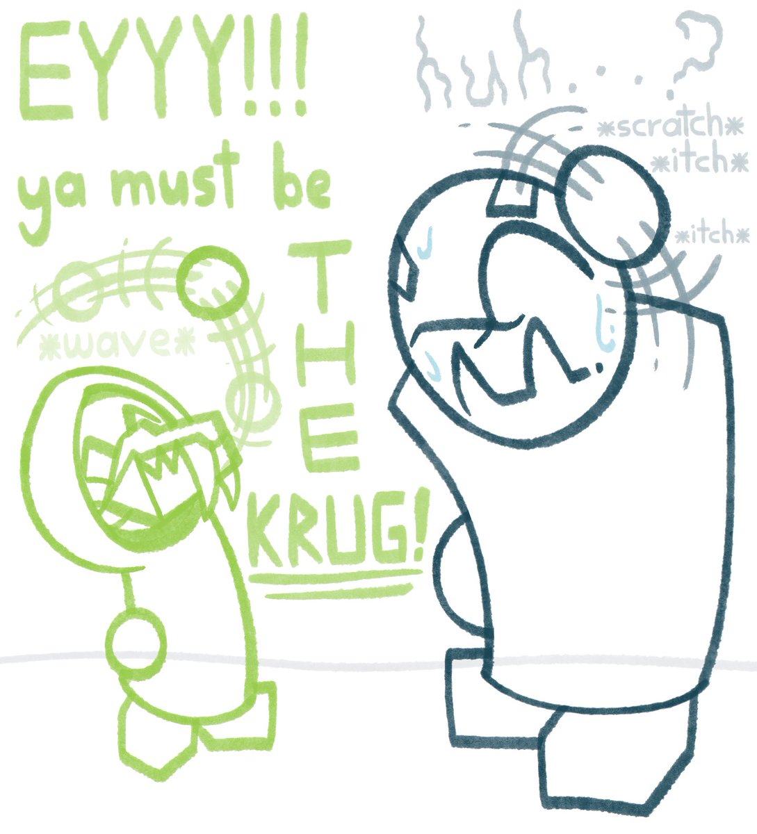xXLostTrinityXx's tweet photo. Another WPI member gets to meet up with a Krew member - this time it’s Morty meeting Krueger (dude is not used to the enthusiasm lol)
#art #digitalart #oc #doodle #madnesscombat #madnesscombatoc https://t.co/FowC7uNylA
