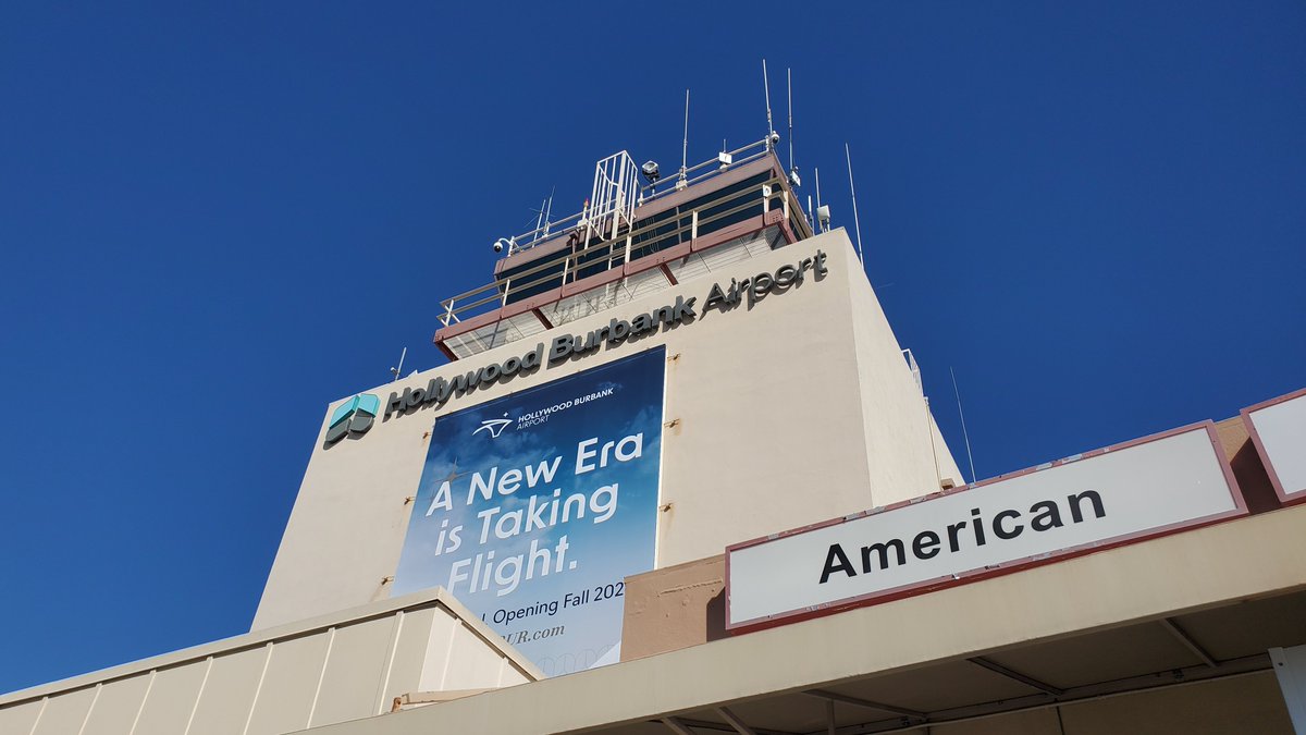 militantangleno's tweet photo. Today is the last day of operation for the O.G. @fly_BUR airport. Thanks for the memories, Bob Hope terminal.

#Burbank #SFV https://t.co/UDxoU1wlcb