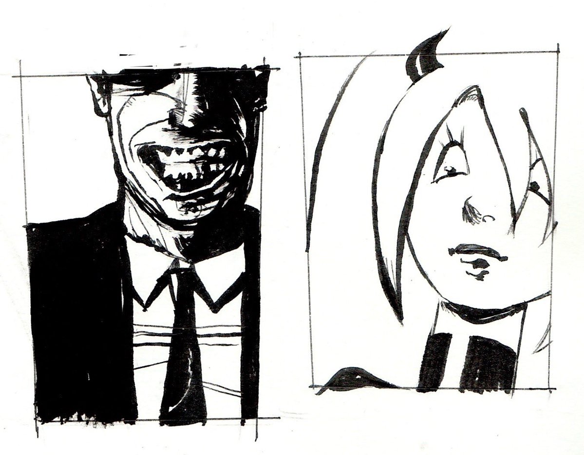 filthyguts2's tweet photo. brush pen stuff #mikothedevilwoman https://t.co/PNu6dyeIcD