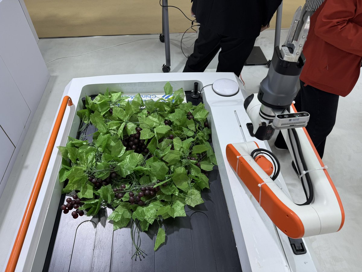 DailyBeijing's tweet photo. 技术赋能发展 了解博览会中的葡萄酒产业新技术
From #AI sommeliers to automated grape harvesting — technology is empowering the wine industry. Explore the new wine-tech innovations at the 6th China (#Ningxia) International #Wine Culture and Tourism Expo! #TechInnovation #WineTech https://t.co/cz9H3kXyQg