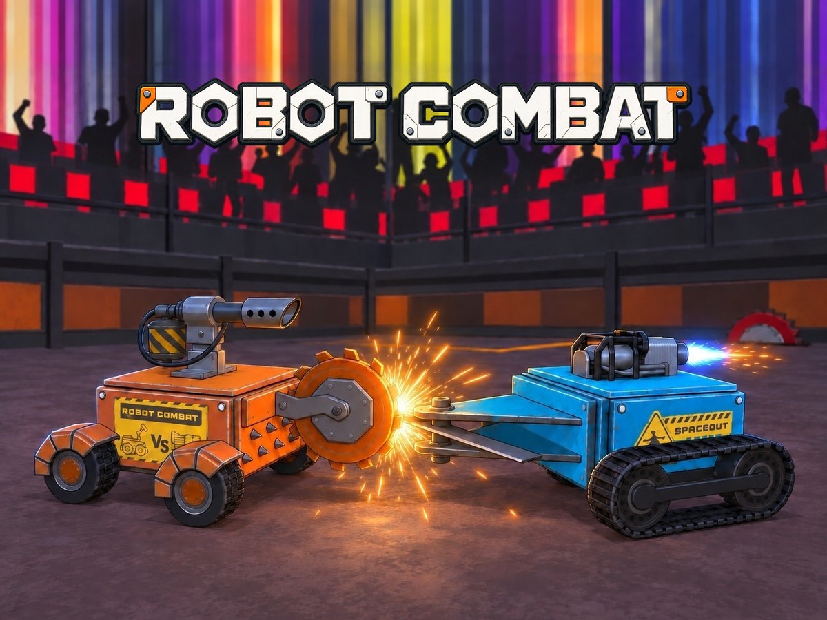 SpaceOut_Games's tweet photo. A new battle arena is opening soon in Meta Quest!

Follow us for more news🤖

#RobotCombat #MetaQuest #Quest3 #VRgaming #robotfight https://t.co/B1uIqSwXdT