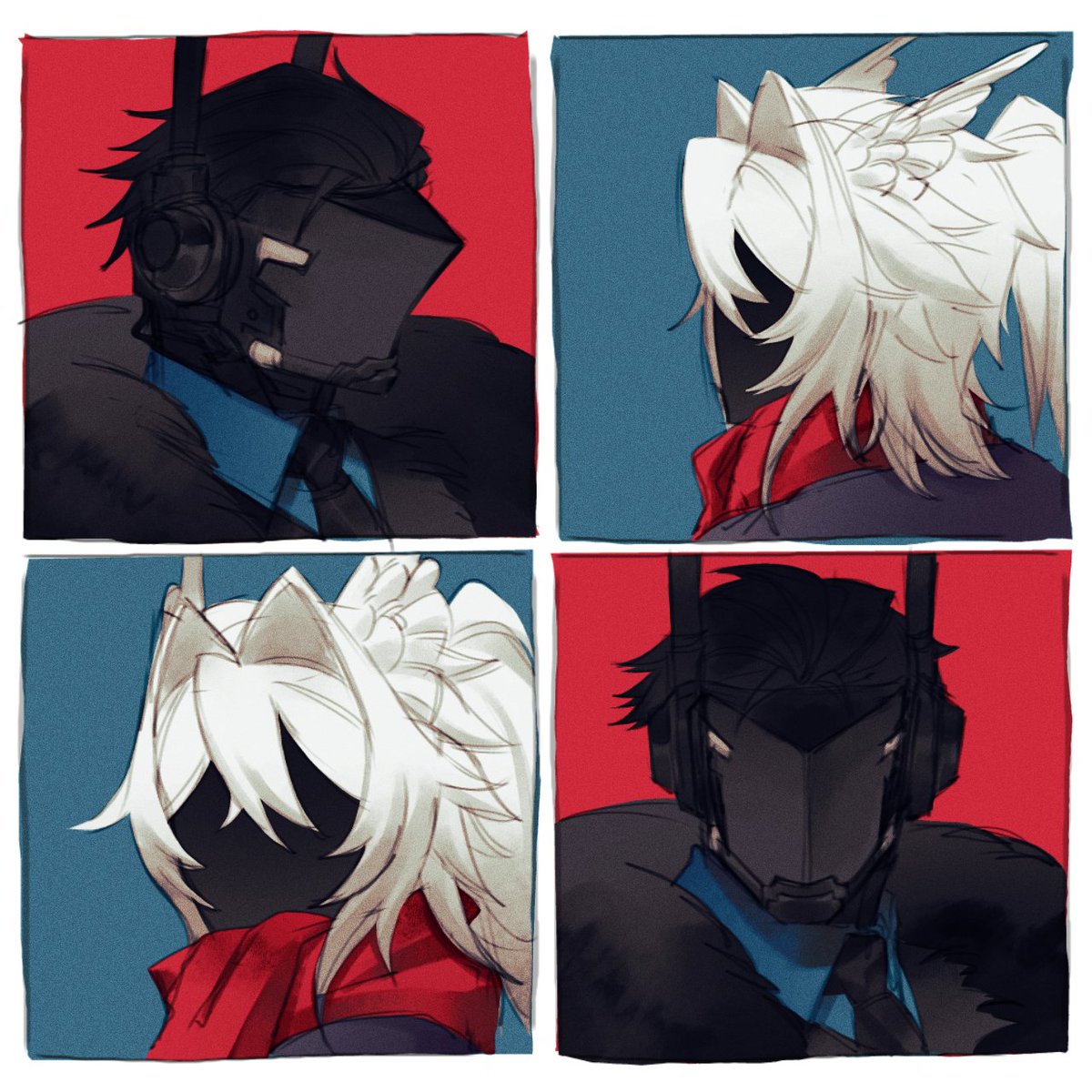 KNAVE_06's tweet photo. Knave &amp; Marsh #oc https://t.co/OSGHIrlmV1