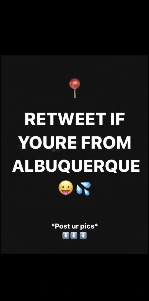 MenorOliveira15's tweet photo. who’s in abq https://t.co/u9COb7Ueaq