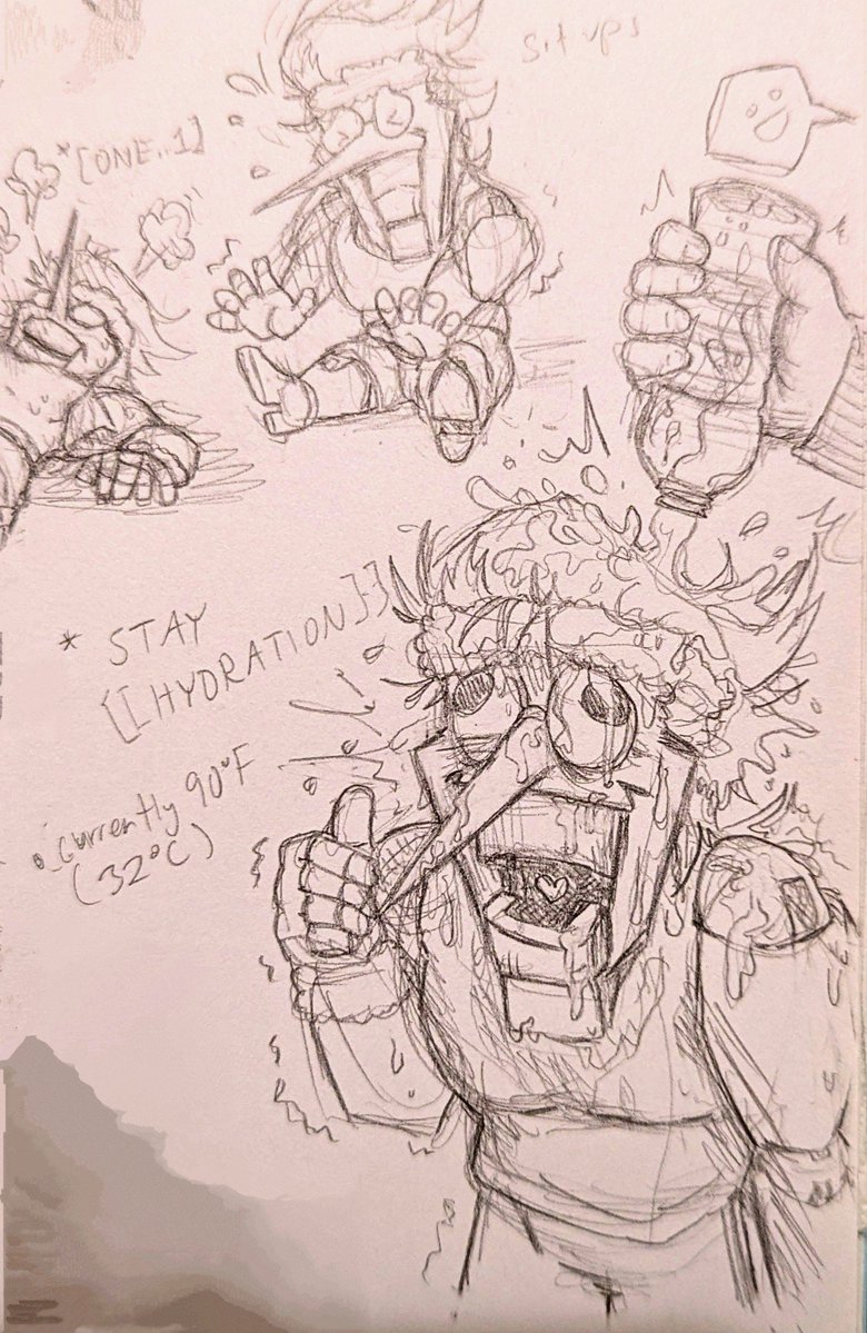 Dell2DIO's tweet photo. workout buddy doodles from last year ᕙ⁠(⁠⇀⁠‸⁠↼⁠‶⁠)⁠ᕗ✨

#spamtonoc #selfship https://t.co/iuqvjfYiVP