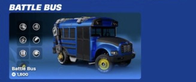 FortniteNews178's tweet photo. Fortnite’s Battle Bus is back in the Item Shop until October 19th!

Battle Bus — SUV Bundle | 1800 V-Bucks https://t.co/nVB0zVVR92
