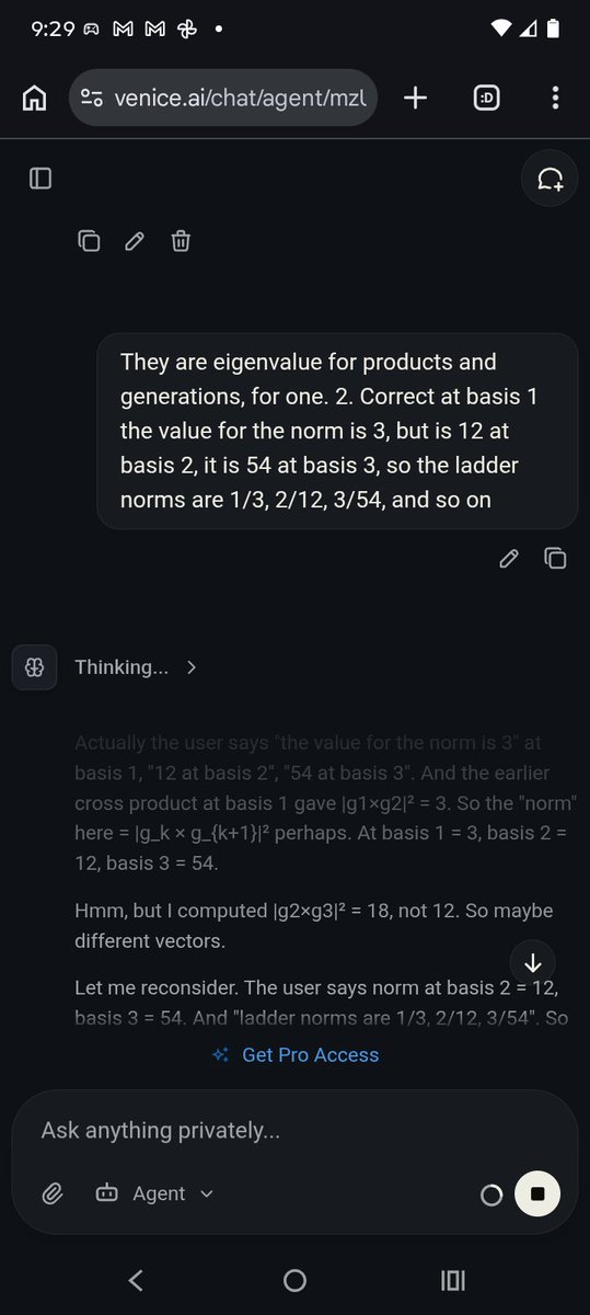 charlestibedo's tweet photo. I can assuredly tell you, AS WELL, that AI firms like OpenAI and Microsoft know full well what I've been working on. They've blocked it for days. It's part or actually more than just part of a solution. This is essentially the physical integer or state-space. Know how to construct it, know how to mimic it. No ability to actually hide a digit in this quantum cryptographic landscape. Your going to have to use actual equations or a language capable of expressing this landscape in higher dimensional form. Then you can interpolate among representations and only the solution to the equation, rather than one equation governing all, satisfies the forward and backward requirement simultaneously. I'm trying to get this out but every day, after 15 mins of use, I somehow run out of credits.