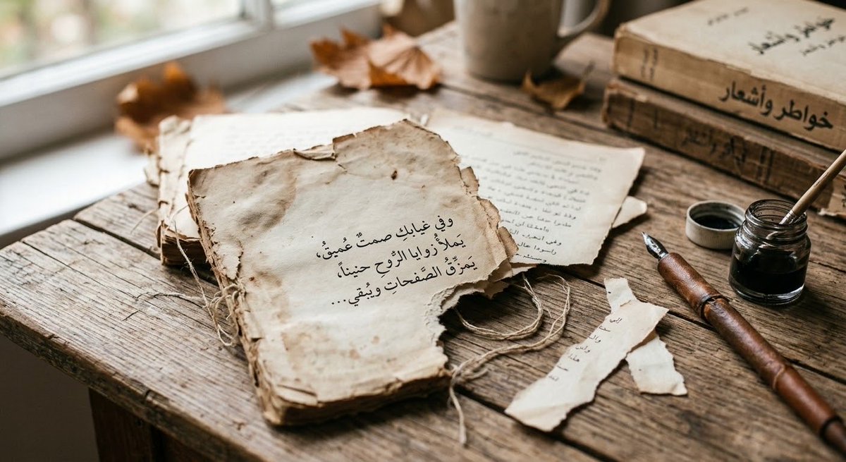 Saja247338's tweet photo. بين طيات الكتب العتيقة، يوقظنا #موعد_مع_الماضي على زهرة جافة وضعناها يوماً فاصلةً لقصة حب أو حلم جميل، فتعبق الروح بعطر السنين.
#قيثارة_النيل 
#ملك https://t.co/IkxAacOodI