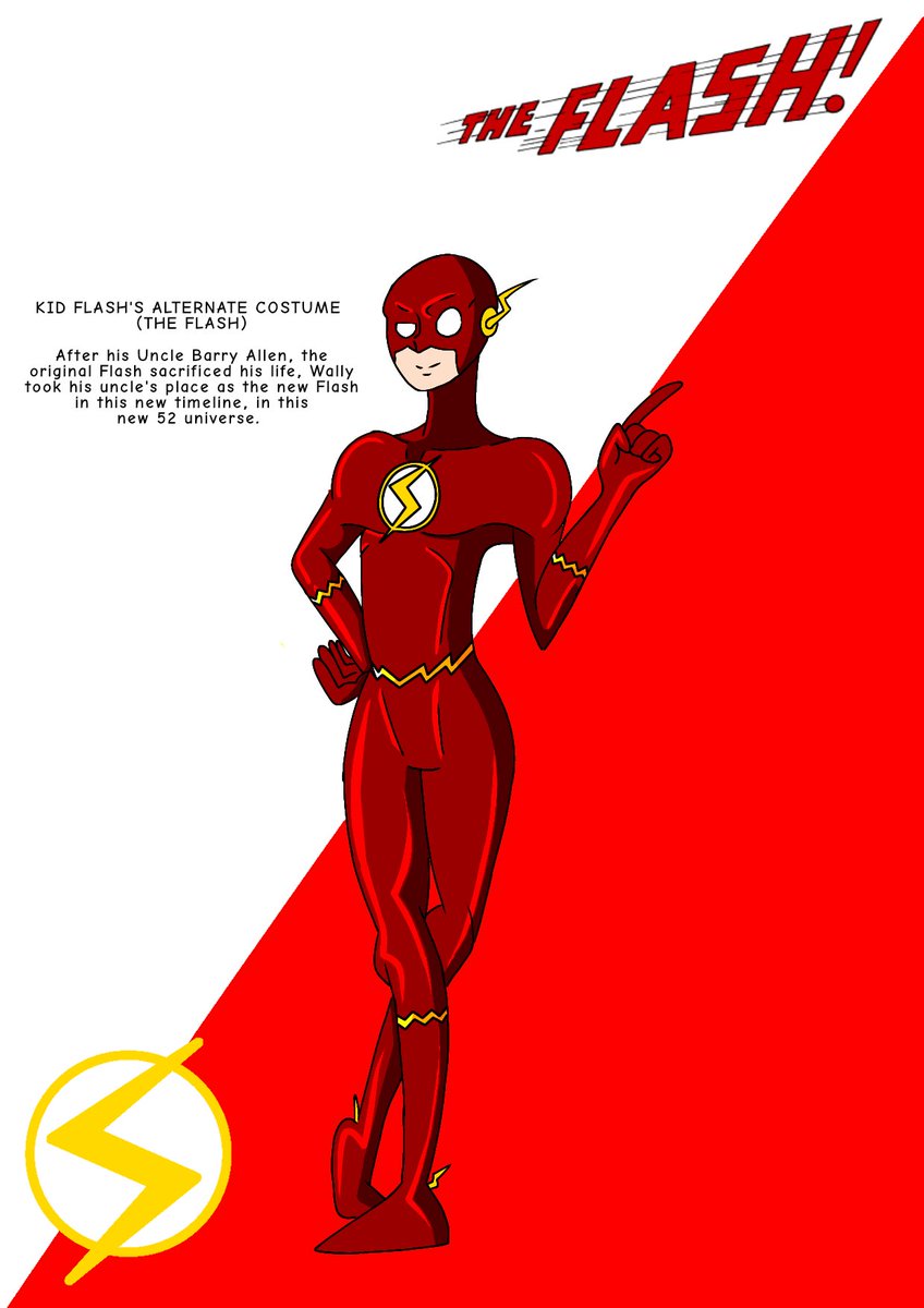 Theredcrimson11's tweet photo. KID FLASH’S ALTERNATE COSTUME
(THE FLASH) & (NEW 52)
#kidflash #theflash #new52 #wally #west #justiceleague #teentitans #dcfanart #digitalart https://t.co/k37KlfrlDQ