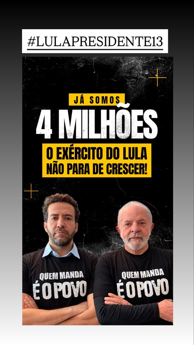 CallasAlice's tweet photo. #SOMOS4MILHOESDESOLDADOSDOLULA https://t.co/ChMairWsWL