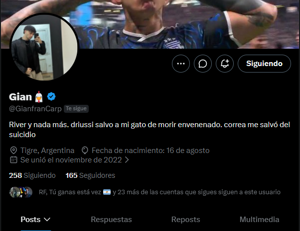Frases_Sapardo's tweet photo. @momazos41513 @LUCIO_XDL @frabigolxeneize @ELTOMO17 @JuaniRP__ @stian_rv @Aimarismo_54 @barrazagustin @DylanCarpX @agusvcll_2 @fandesuidibell @Teslista @takumiicarp @ByViruzz_CARP @sebaaguii @Pi1913_ @CavegolMiPastor @marquez_th324 @juanakd24 @chavelme_ @Inclaudicable_ @Bauticcar @totista_ @fedeeibarraa @CSIRSheykosista PARTICIPANTE 27:

Bienvenido, @GianfranCarp !!!! https://t.co/GKeumgI3Gm