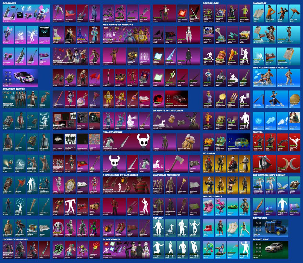FortniteNews178's tweet photo. Tonight’s Item Shop - October 12th, 2026

(via @fortbrleakkz) https://t.co/uz2uaFi54g