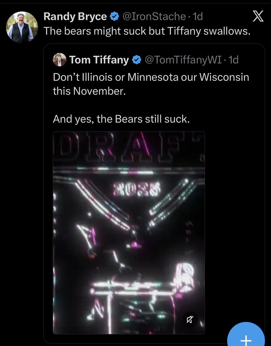 RealJamesHarris's tweet photo. #RandyBryce the #DeadBeatDad attempted to run for congress again, but dropped out nobody was supporting him. Throws a homosexual trope at @TomTiffanyWI Can you imagine this guy representing Wisconsin? DemocRATS are disgusting perverted POS. https://t.co/J1Ous2sPMu