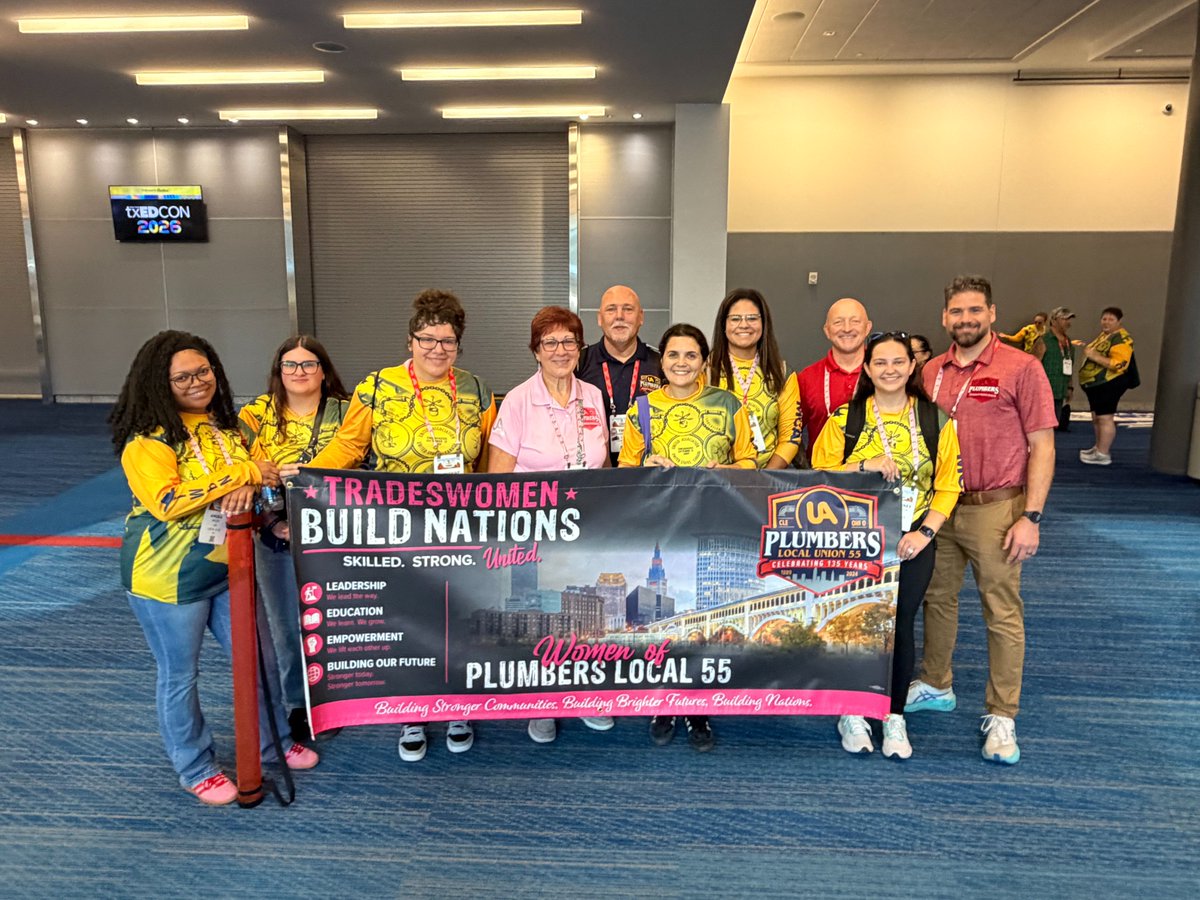 OhioTrades's tweet photo. Still riding the high from Tradeswomen Build Nations. There is nothing like looking around a room and seeing the growing numbers who attend every year. Grateful for the lessons, the laughs, and the unbreakable community. Let’s keep pushing doors open for the next generation! https://t.co/sZTgBQTNy0