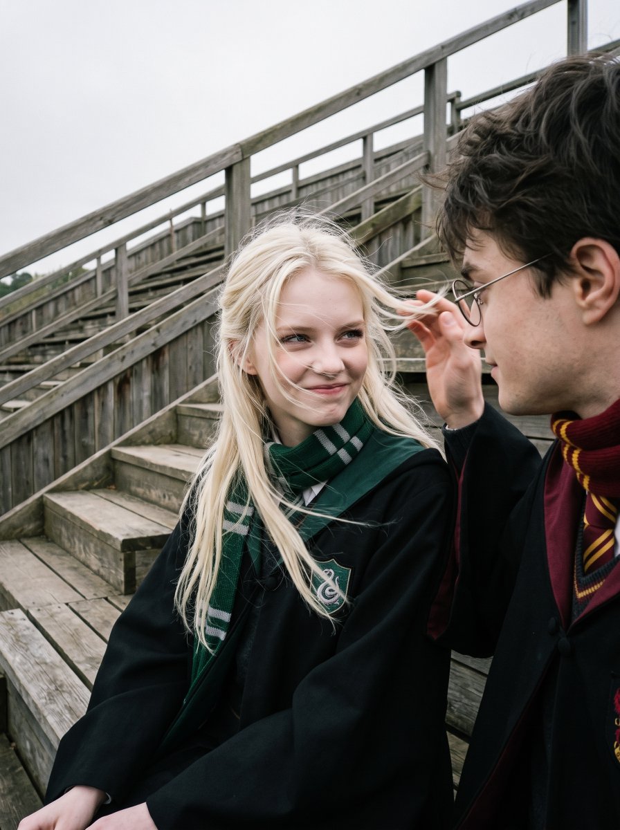 Tomw852's tweet photo. Harry Potter &amp; #malfoid  (Part 2) — In this world, their stories intertwine https://t.co/4Q8KgPniek