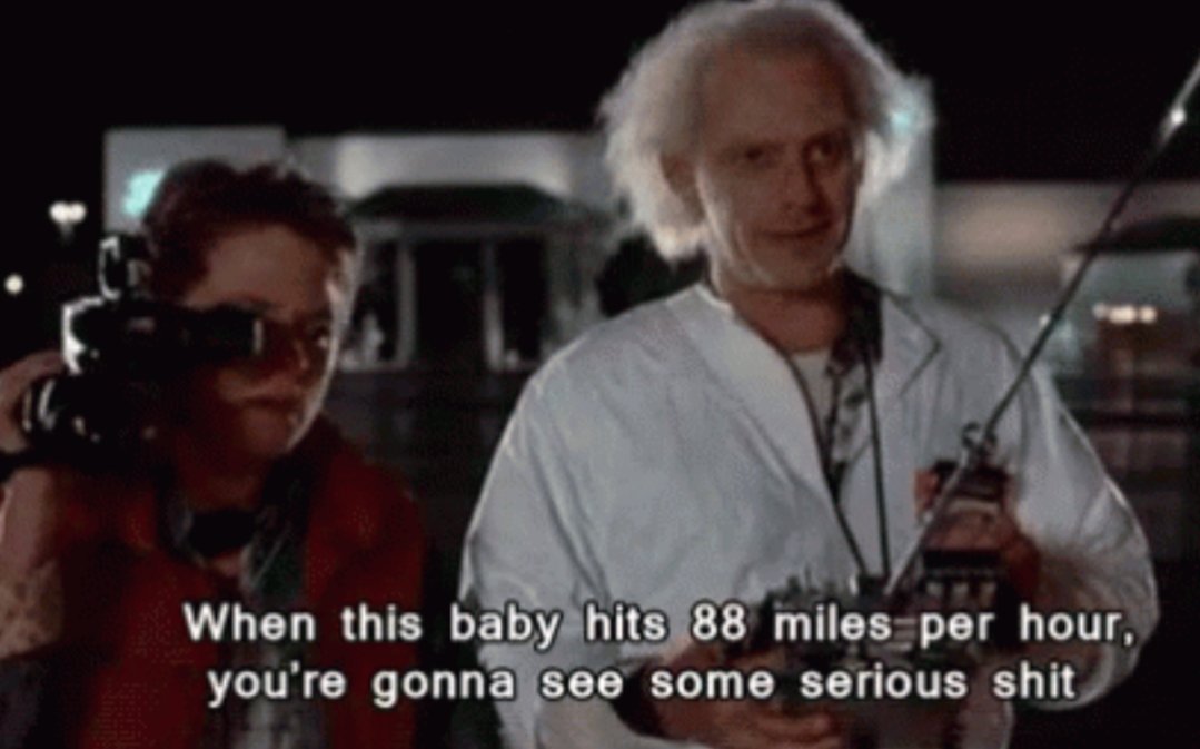 biffdon's tweet photo. Happy 88th (mph) Birthday to Christopher Lloyd @DocBrownLloyd.  
-Biff https://t.co/pYQHoLxViY