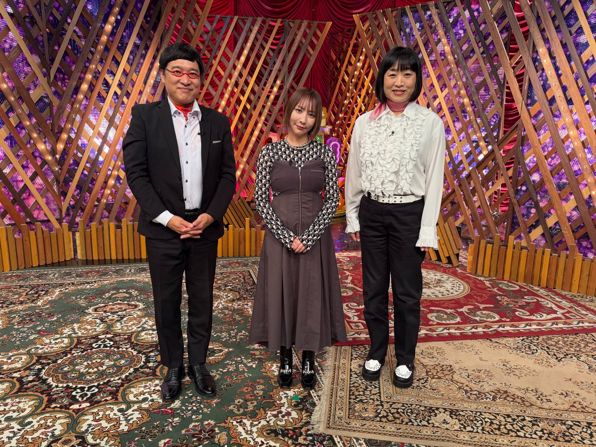 tx_melodix's tweet photo. 【ゲスト】ストレイテナー、藍井エイル、LIGHTSUM
【MC】南海キャンディーズ                     
 本日10/26（月）26:50〜テレビ東京にて放送です。 https://t.co/8x5pJXOYDn