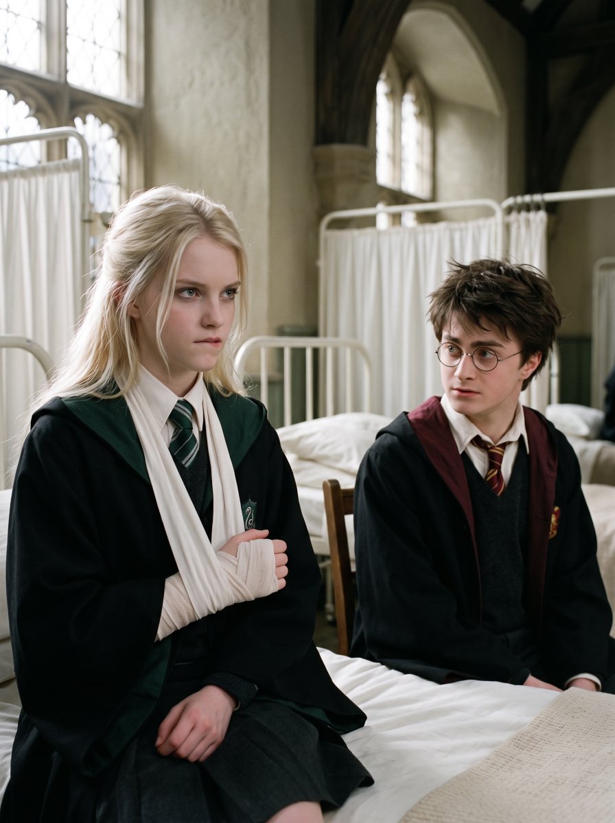 Tomw852's tweet photo. Harry Potter &amp; #malfoid  (Part 2) — In this world, their stories intertwine https://t.co/4Q8KgPniek