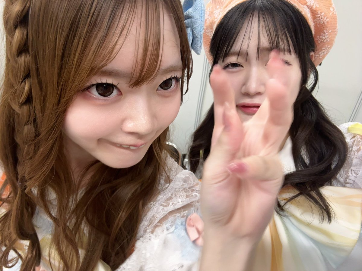 mene_KLS0114's tweet photo. おはよ ー！！

まつりん
ちょけがち
 
 #松島吏央  #森野めね  #カワラボサウス https://t.co/8sSfk4hjta