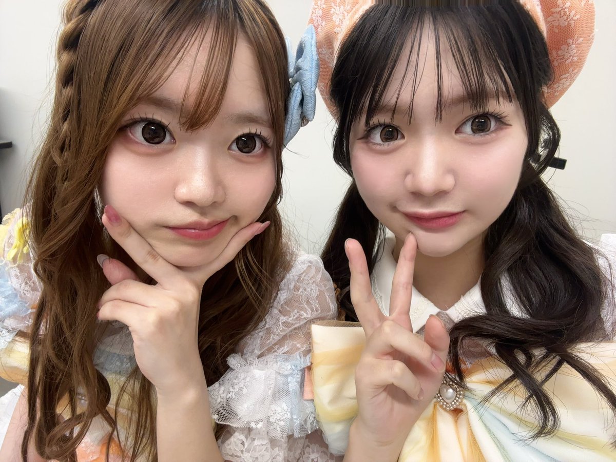 mene_KLS0114's tweet photo. おはよ ー！！

まつりん
ちょけがち
 
 #松島吏央  #森野めね  #カワラボサウス https://t.co/8sSfk4hjta
