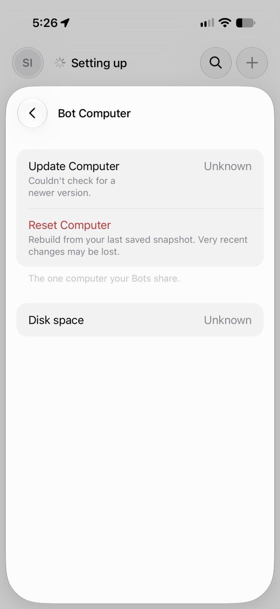 hechen's tweet photo. Is Grok @bot iOS app (latest) slow and buggy and not loading for anyone else? This is just after I unified my subscription. I can’t reach any of my bots. https://t.co/q1fOIzHdZT