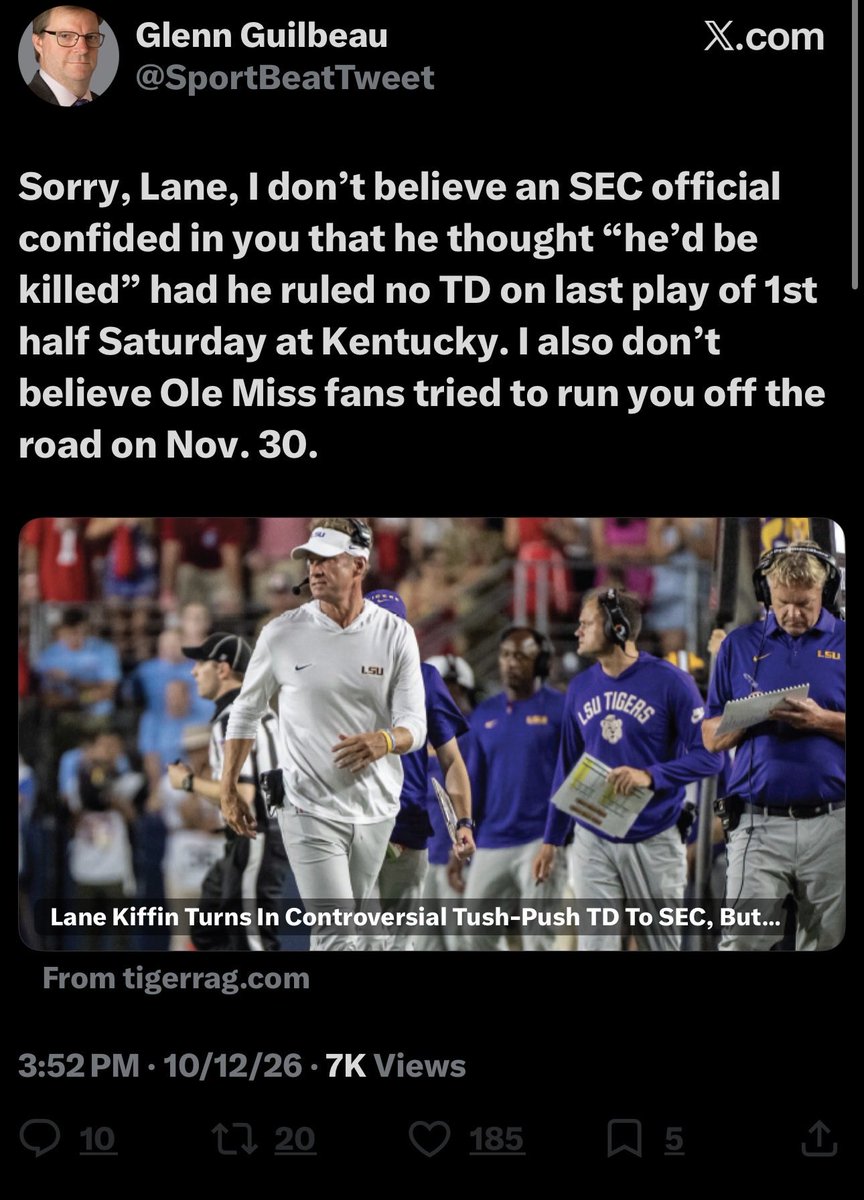 OleMissRebel90's tweet photo. Can’t retweet because I’m blocked but this didn’t take long. 🤣😭 https://t.co/6BgsYYBbBS