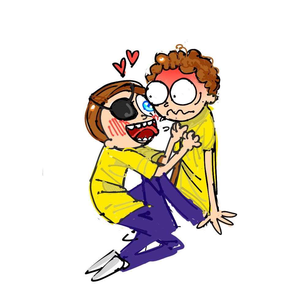 DoctorAiama's tweet photo. Finally came back home, I didn't even draw this in my tablet, I drew it in my phone while in the plane #pemorty #mortycest https://t.co/bKKROKlKH4