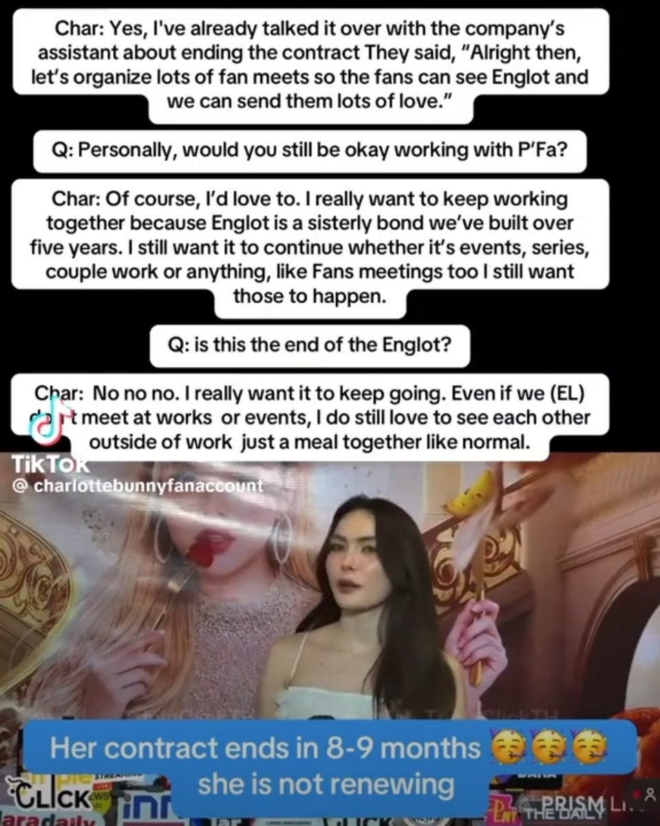 comet_wanderer's tweet photo. "I wonder if Charlotte knows about this contract termination..." 

Y'all tryna make your fave a VICTIM so much. https://t.co/BIuZLeTglR