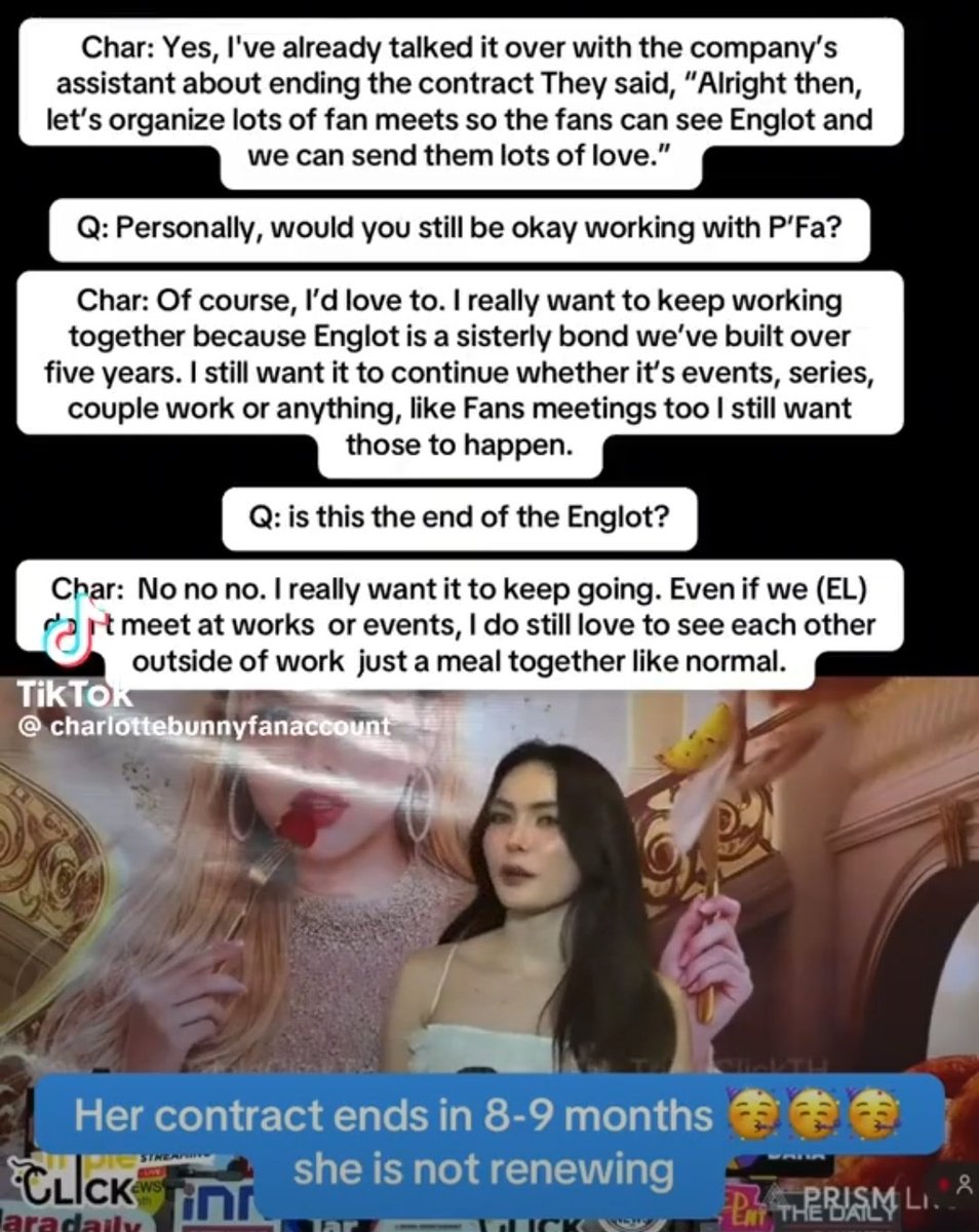 comet_wanderer's tweet photo. "I wonder if Charlotte knows about this contract termination..." 

Y'all tryna make your fave a VICTIM so much. https://t.co/BIuZLeTglR