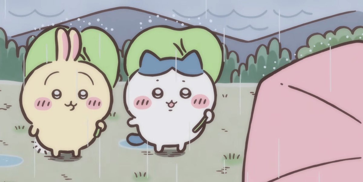 tsumusagi_'s tweet photo. 어 ? 비가 오네 ? https://t.co/ZQFmww4Vrf