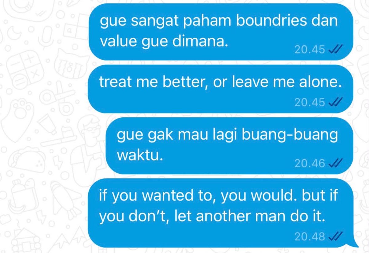 TanyarlBase's tweet photo. 💚

i didn’t say: “kenapa kamu gak mau usahain aku?”

but i say: https://t.co/5zVsOWlcw3