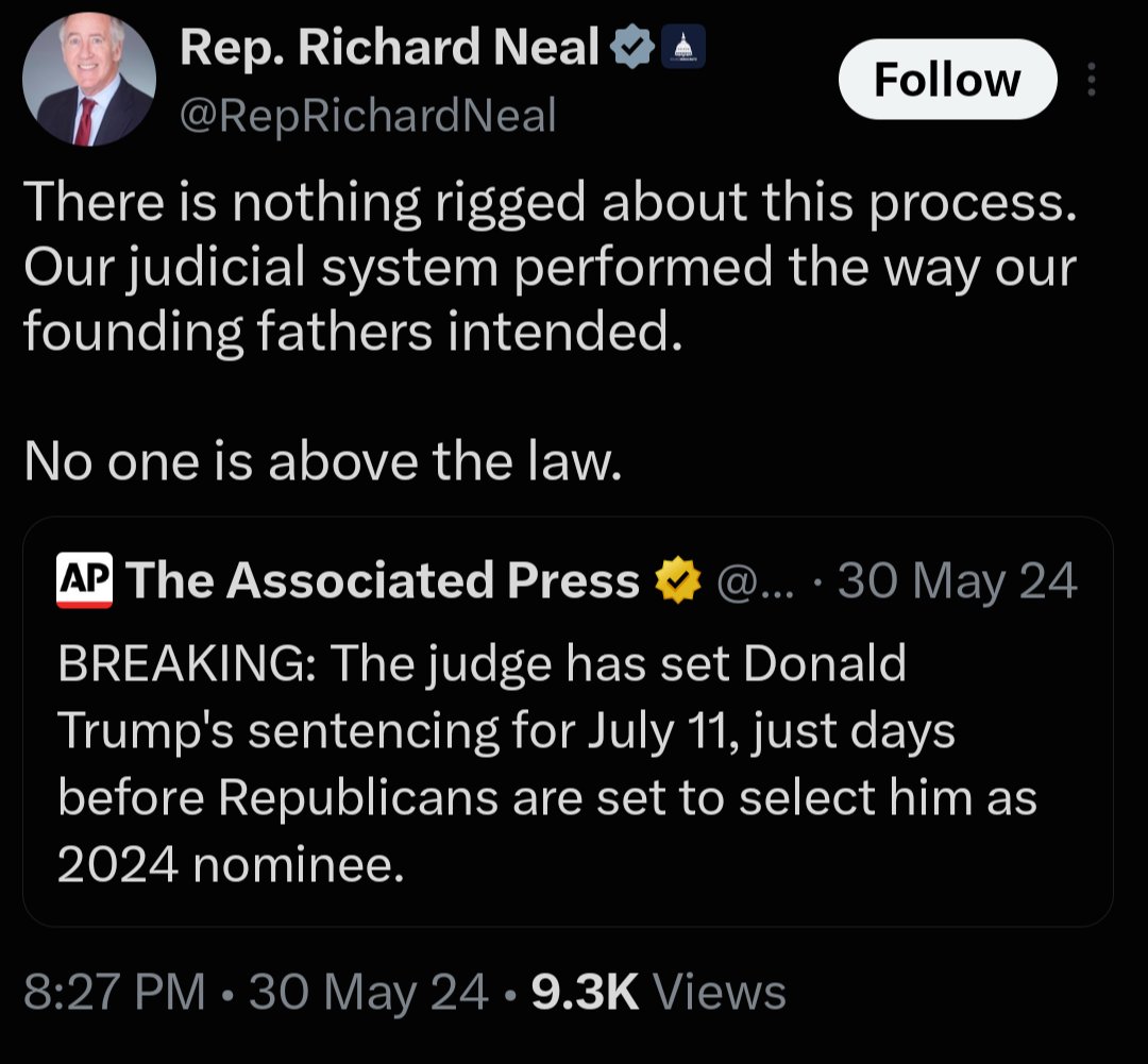 Froggetty's tweet photo. @RepRichardNeal This you? Just curious https://t.co/PqcQXY5hcD