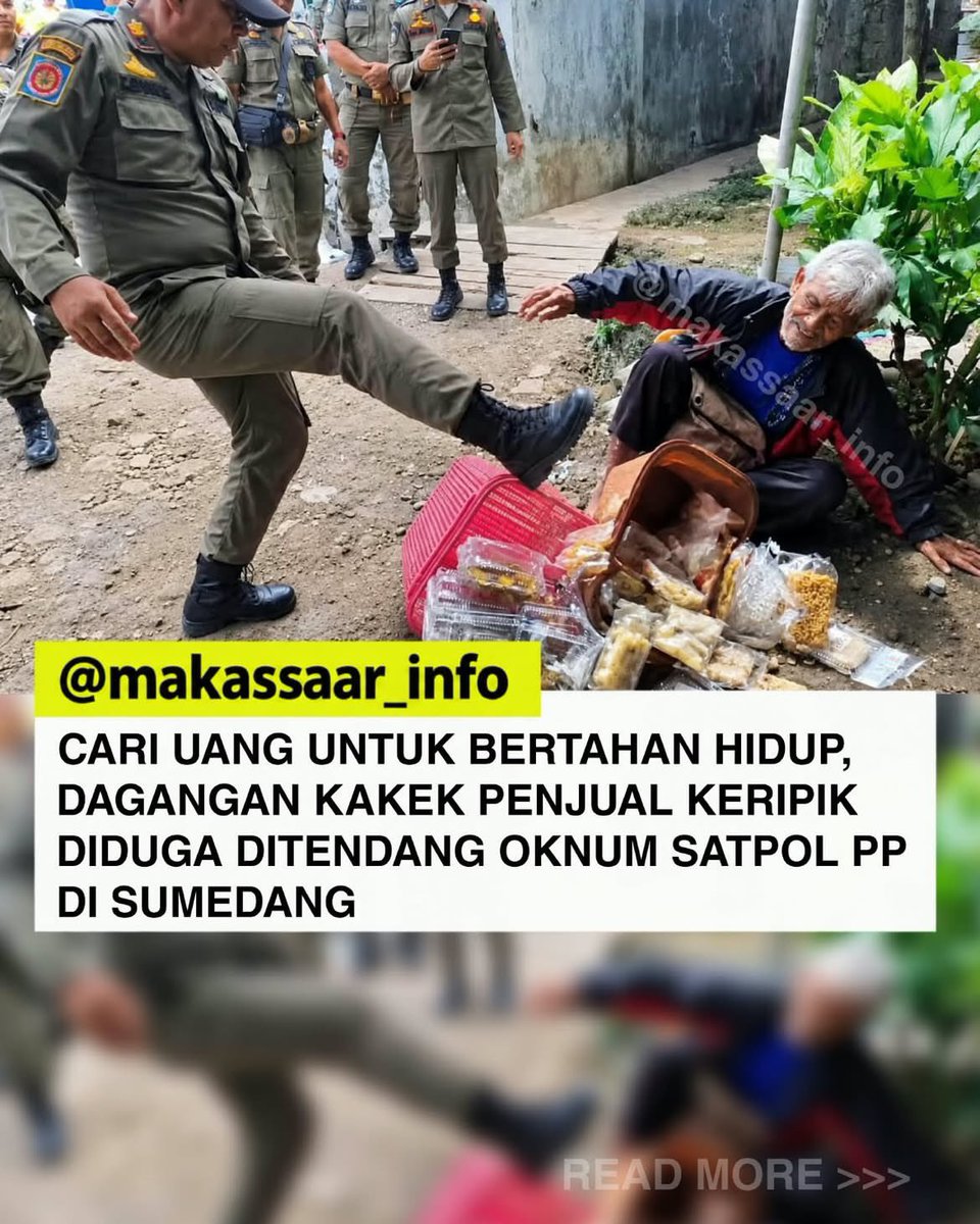 mamahmuda1_'s tweet photo. Kalo ada orangtua/lansia di usia segitu yg harusnya istirahat tapi milih untuk kerja berjualan percayalah mereka ga nyari kaya tpi untuk bertahan hidup, kalian jadi orang jangan jahat jahat dong, kalo pun mereka ngelanggar bicarakan baik¹ 😢 https://t.co/KfPYVcm5px