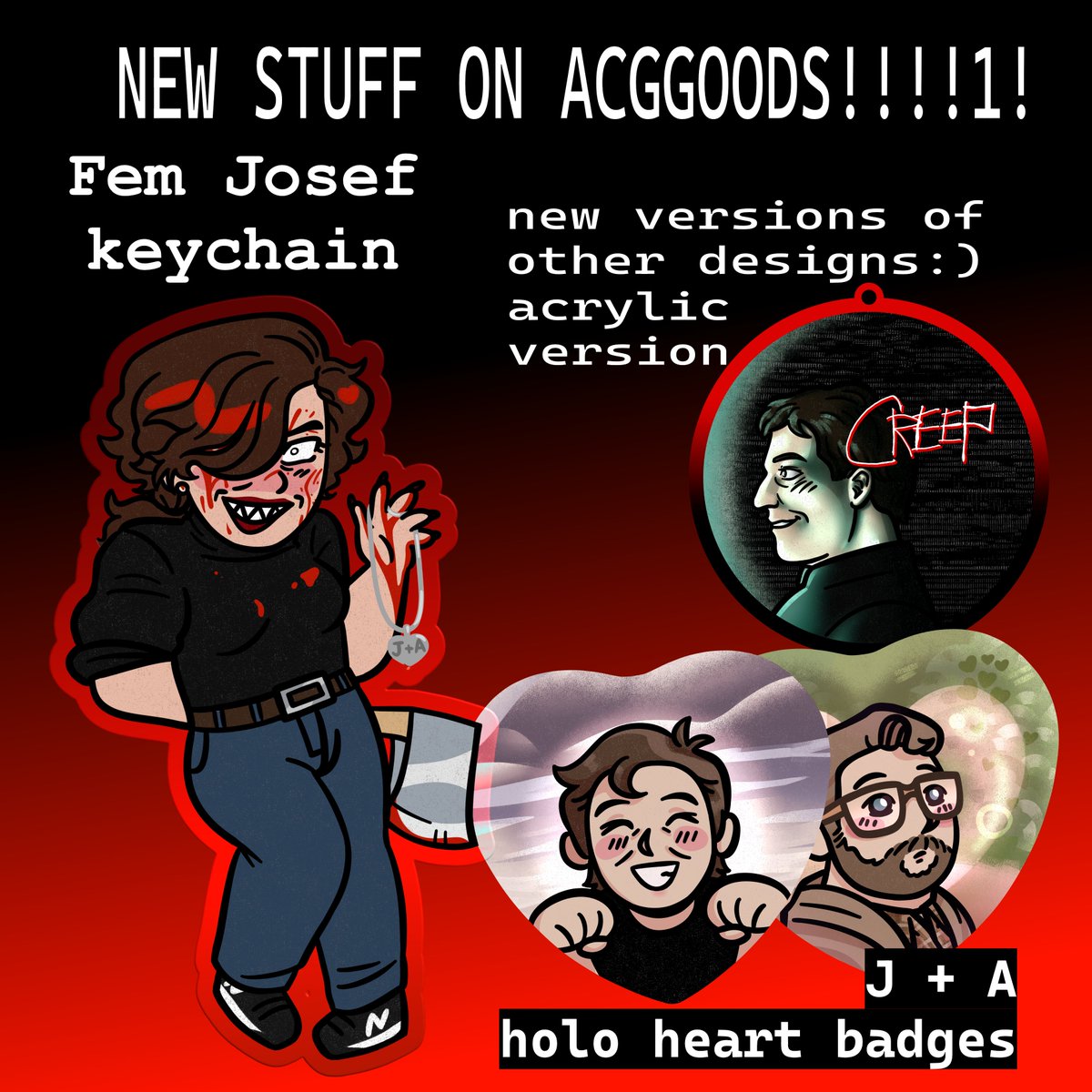 transmascjfk's tweet photo. NEW STUFF IS UP ON THE STORE!!! : D and ill keep updating it as much as i can! 🐺⬇️⬇️ on thread!!! https://t.co/eft9RSAORR