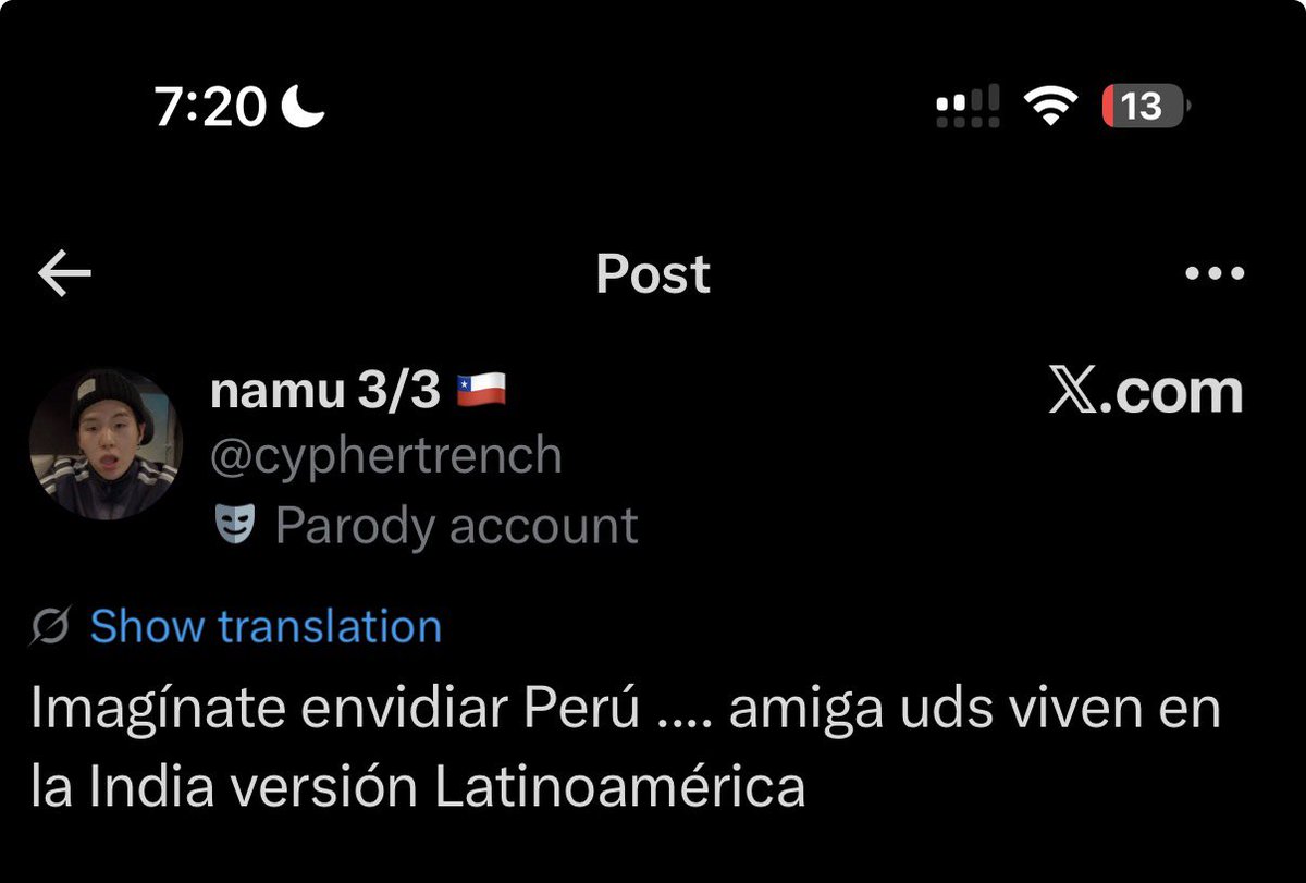 ohmybearnon's tweet photo. no entiendo como nadie habla de esta cuenta que lo único que hace es tirar estos comentarios paupérrimos? encima tiene de bias al mismo q dijo que su fandom no se diferencia por nacionalidades, fanática de los mismos que criticaron a los grammys @cyphertrench 27 años la bebe https://t.co/mvlhfprukd