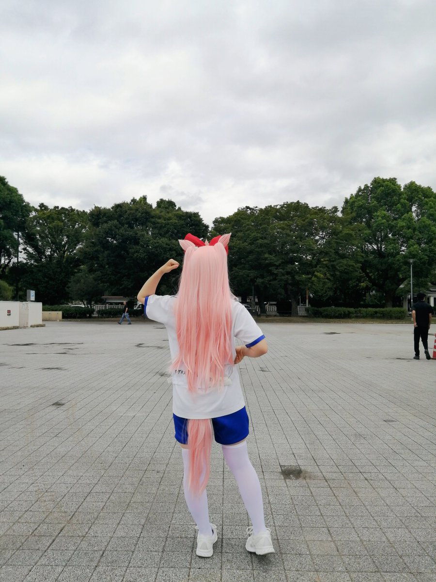 njiros_cp's tweet photo. ⚠️コスプレ注意⚠️
ウマ娘プリティーダービー
アグネスデジタル(ﾈｺ島さん：@Ns1ma_cos )

〜 ♪わたしの全力
　 　受けとめて♪ 〜

#colorplayer
#CP_HIMEANIONDO
#顔の見えないコス写真 https://t.co/LcaXz31Gsn