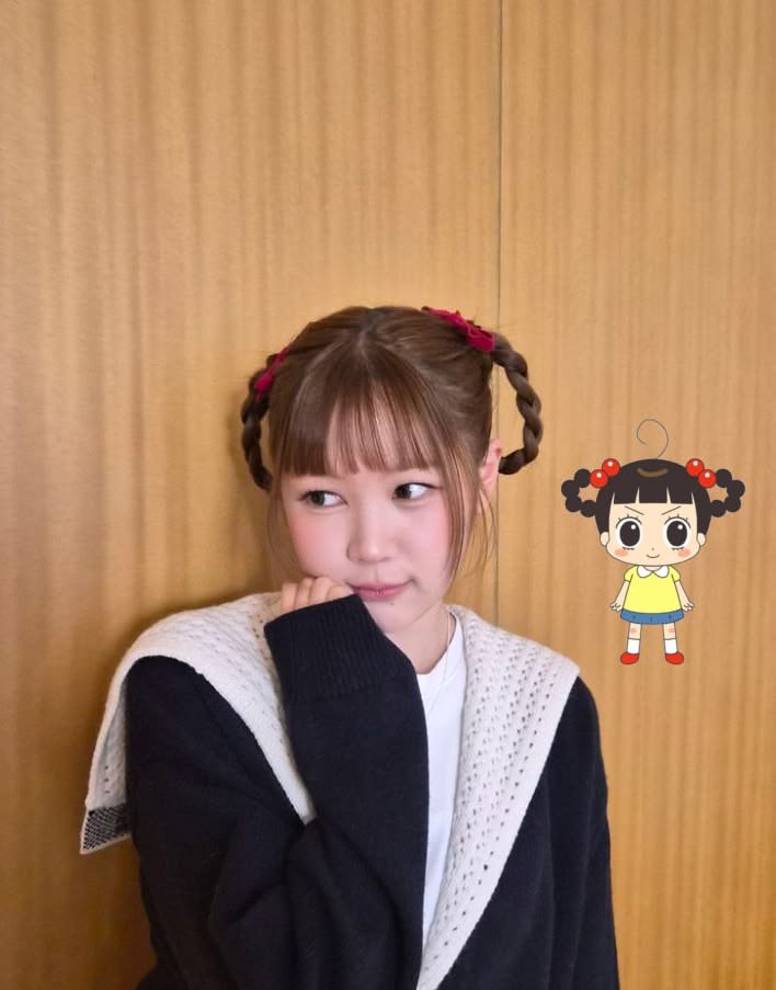nayeonaway's tweet photo. Hari ini kuciran adik mirip seperti jadoo! :p https://t.co/i7mdeLjxPG