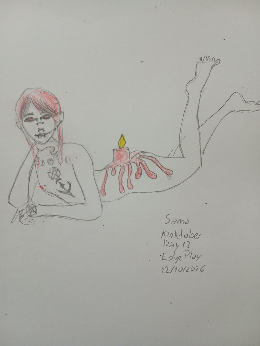 matussama's tweet photo. #kinktober #day12 #edgeplay #waxplay #bdsm https://t.co/ngtxa50Wj8