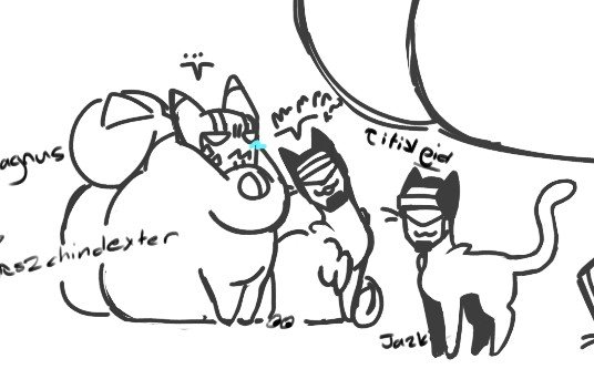 ang3lgutzy's tweet photo. sentinel tfa as kitty bc he so cute and sweet (trust) ((jazz and cliffjumper too)) https://t.co/fXP50kbDZc