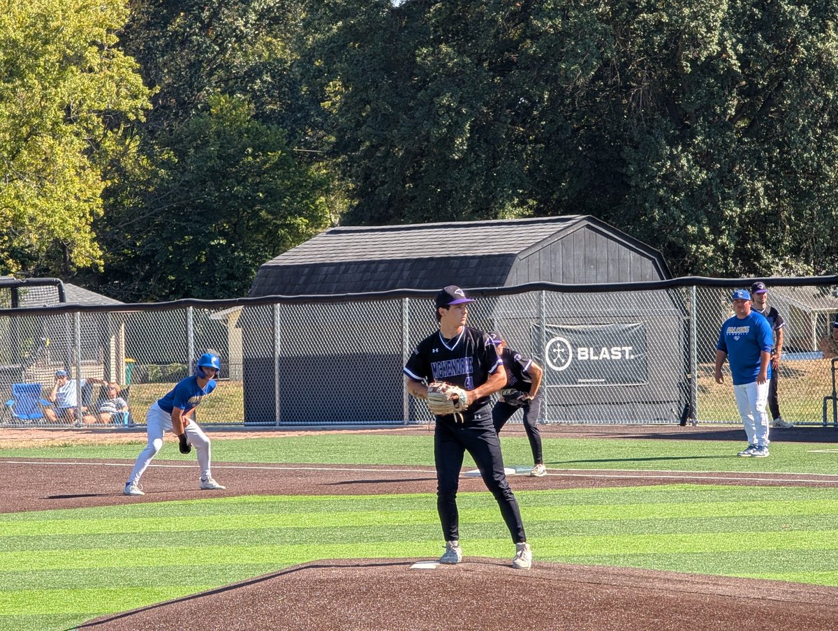 AMiller31's tweet photo. Had a blast watching Dalton Carriker @DaltonC28 pitch for McKendree against East Central College this weekend. 

1 IP, 2K, 1BB, 1 groundout with good velocity and a nasty breaking pitch.

Off to a great start at McKendree! So glad we got to see it!

#OnceaShellAlwaysaShell https://t.co/M7frgJKfVB