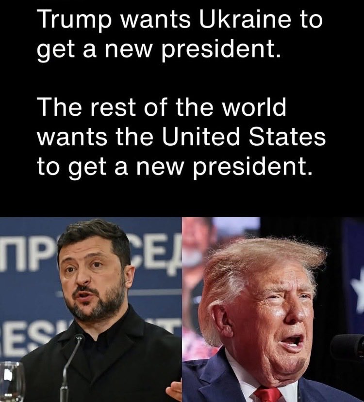 Suzierizzo1's tweet photo. If you think the U.S needs a new President give a 👍 https://t.co/hlK5YLwjgH