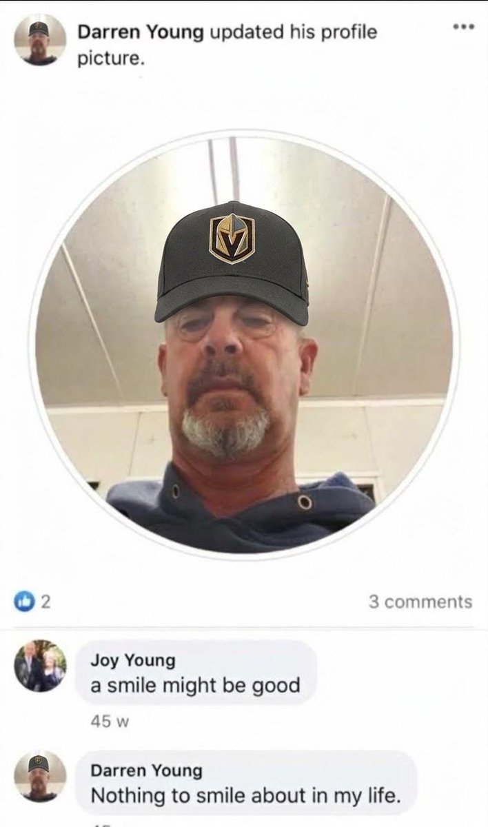 marnersversion's tweet photo. Me after this first period https://t.co/opDo1ptAoW