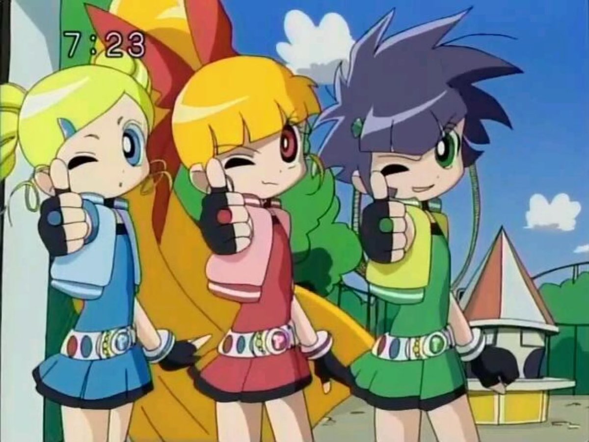 SoaringPhoen1x's tweet photo. All the PPGZ mentions on the timeline makes me so happy if you haven’t watched Powerpuff Girls Z especially if you like PPG you should give it a try  🥹❤️🩵💚 https://t.co/wZBdbDO1lm