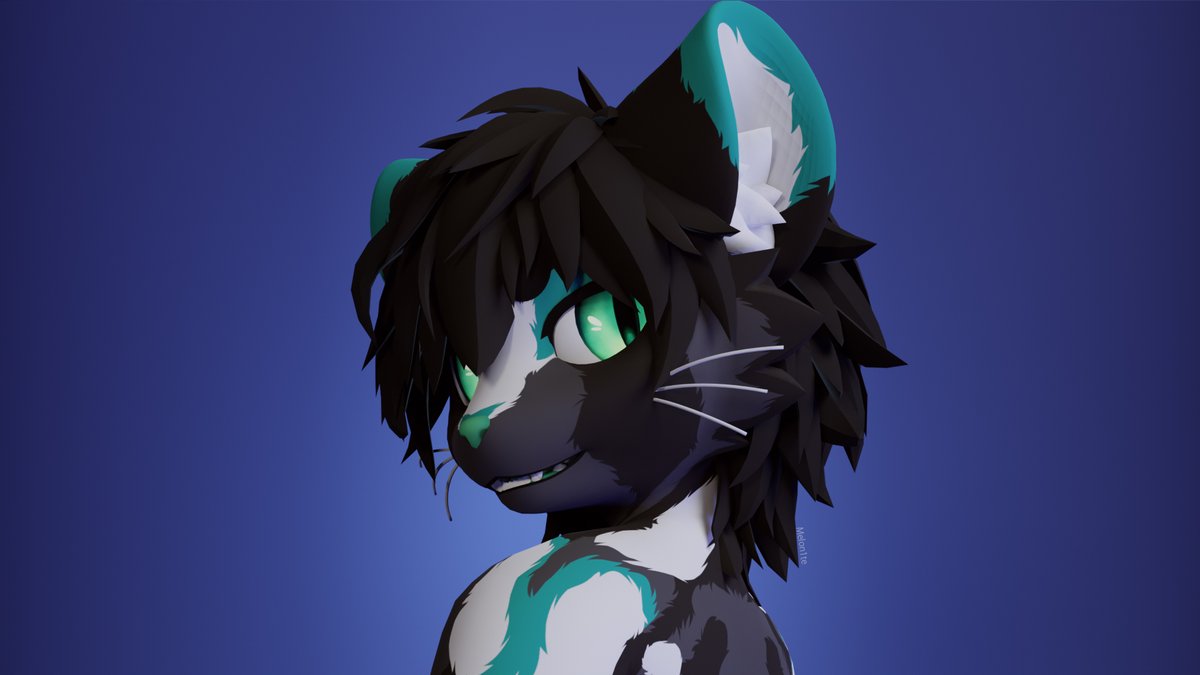 Melon1te's tweet photo. A Mayu retexture with @/Vod_Verix's new design! 

Base by Azuki https://t.co/iWq8UJLeej