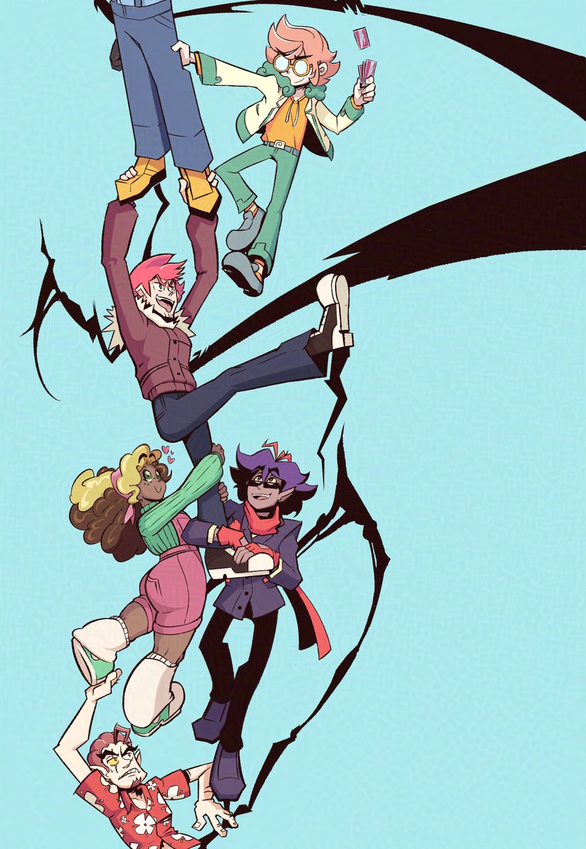 EpithetErased's tweet photo. Ok I didn't realize Twitter would absolutely *destroy* that image quality. Here's it is divided into quarters.

The full version is on the Epithet Pátreon 100% for free if you want it. https://t.co/YM6oC7n9Tb